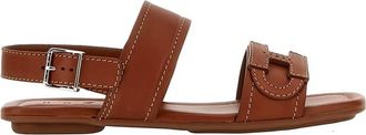Hogan Brown H685 Sandals