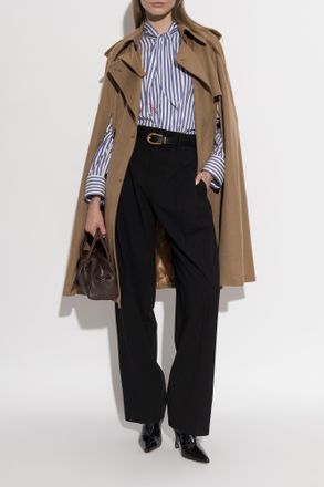 Burberry Bellemont Poncho, Womens, Brown