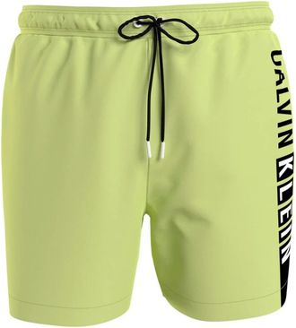 Calvin Klein Swimsuits - Heren - Strandmode - Groen - XL - Polyester - Badmode