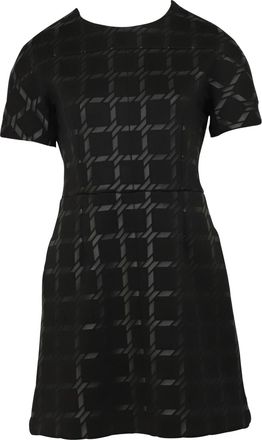 Alexander Wang Buffalo Plaid Dress in Black Polyester