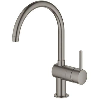 GROHE 32 917 Al0 Minta Monomando Fregadero Ca&ntilde;o C Grafito Cepillado - Ref: 32 917 Al0