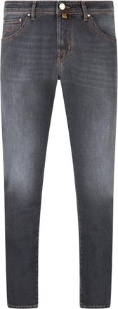 Jacob Cohen Pantaloni con cuciture - Grigio