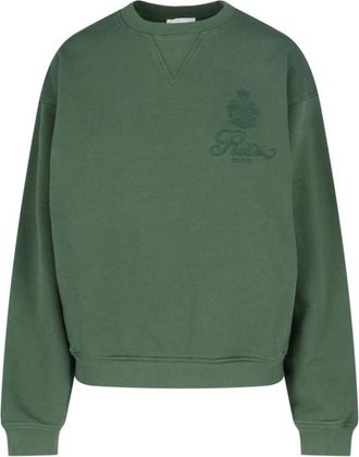 Frame Denim Ritz Crewneck Sweatshirt - Green