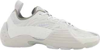 Lanvin Klassieke Sneakers - Heren - Sneakers - Wit - 43 EU - Leer - Schoenen