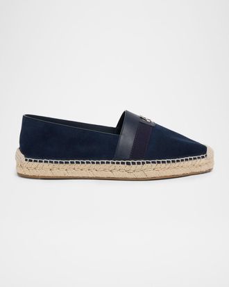 Christian Louboutin Men & apos;s Alfarica Nubuck Leather Espadrilles