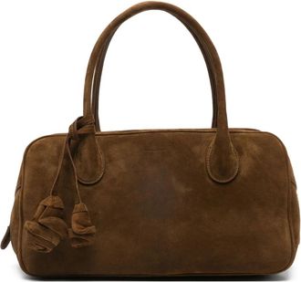 Magda Butrym Brigitte - Dames - Handtassen - Bruin - ONE Size - Su&egrave;de - Tassen