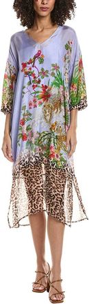 Johnny Was Cadeo Silk Shift Dress