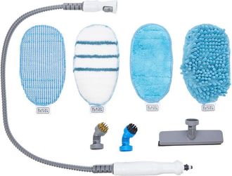 Black+Decker Black+decker SteaMitt Kit Accessori Guanto a Vapore Kit Tubo Flessibile 8 Pezzi, fshsma-xj