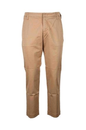 Entre Amis Slim Fit Cotton Stretch Trousers with Tailored Silhouette