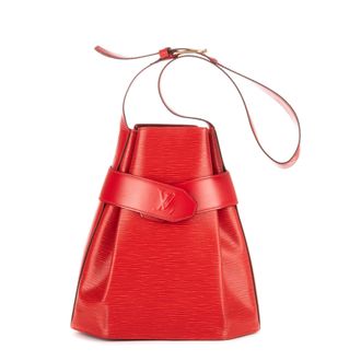 Louis Vuitton Pre-owned Womens Sac dEpaule PM Shoulder Bag - Red - One Size