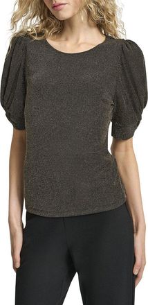 DKNY Dkny Metallic Top