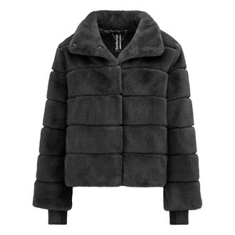 Bomboogie Cappa in ecopelliccia - - Jackets - Donna - Nero - 2XL