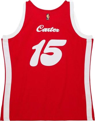 Mitchell & Ness T-shirt Vince Carter Memphis Grizzlies 2015-16 - Rosso