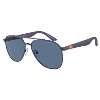 Emporio Armani Sunglasses - unisex - Emporio Armani - Sunglasses - Blue - 53 MM - Accessories