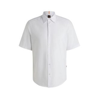 BOSS Regular-fit shirt in Oxford cotton