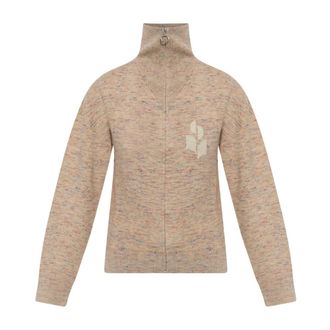 Isabel Marant Koxy Cardigan - Knitwear - Mujer - Beige - XS