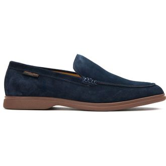 Simon Carter Mens Tanius Loafer Shoes - Blue Suede - Size UK 12