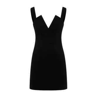 Givenchy V-Collar Mini Dress - female - Givenchy - Short Dresses - Black - S - Dresses