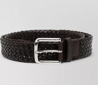 Churchs woven leather belt