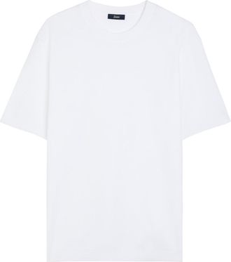 Herno Fine Cotton-knit T-shirt - White - 56 (UK46 / Xxxl)