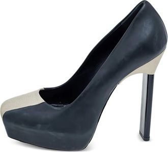 Balenciaga 125mm leather heeled pumps - Black