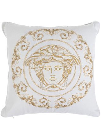 Versace Medusa Gala cushion (45cm x 45cm)) - unisex - Cotton/Polyester - One Size - White