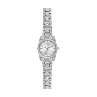 Michael Kors Mini Lexington Pav&eacute; Horloge - Dames - Accessoires - Grijs - Maat: ONE Size