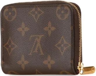 Louis Vuitton Pre-owned Vintage Portemonnee - Dames - Vintage Accessoires - Bruin - ONE Size - Vintage