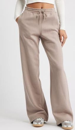 BP. Baggy Wide Leg Sweatpants in Grey Fungi at Nordstrom Rack, Size Xx-Small