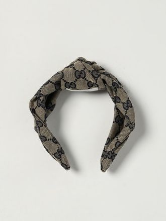 Gucci Cerchietto in misto cotone GG Supreme Gucci