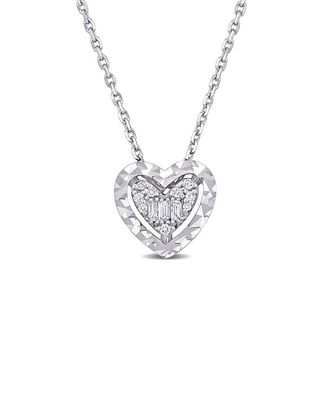 Rina Limor 14K 0.06 Ct. Tw. Diamond Pendant