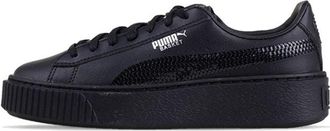 Puma (WMNS) PUMA Basket Platform Bling Black 367237-01