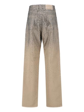Golden Goose Womens Jeans Beige Main Fabric: Cotton