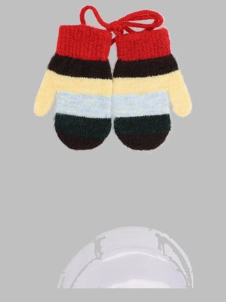 Bobo Choses Striped Knitted Mittens