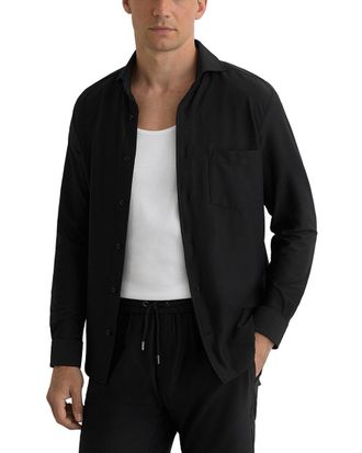 Reiss Solarko Cutaway Seersucker Casual Shirt