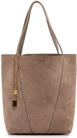 Chlo&eacute; Pre-owned Chloe Medium Suede Spin Tote Ladies 5CEFG9NUU6ZN135L