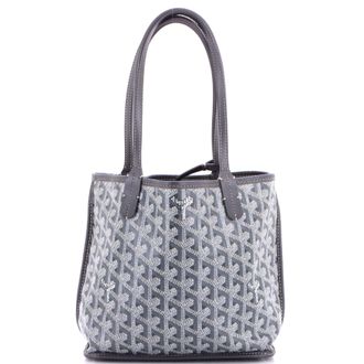 Goyard Anjou Reversible Tote Coated Canvas Mini