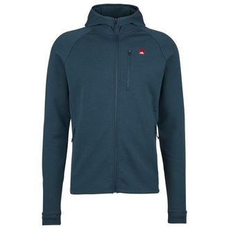 Bergfreunde.de MerinoFleece R&ouml;mersteinBF. Zip Hoody Fleecejacke f&uuml;r Herren | blau