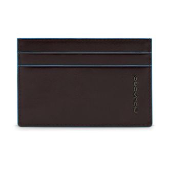 Piquadro Accessoires, unisex, Bruin, ONE Size, Leer, Slim Leren Kaarthouder