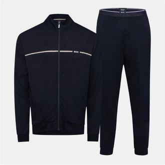HUGO BOSS Mens Boss Bambo Lounge Tracksuit in Black