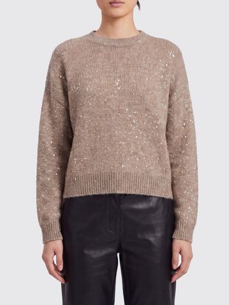 Brunello Cucinelli Maglia Donna colore Beige