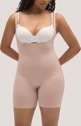 Ysabel Mora Body YSABEL MORA, Damen, Gr. XXL, N-Gr, beige, Obermaterial: 68% Polyamid, 32% Elasthan, Basic, figurbetont normal, Bodys Body, figurformend, weich, b