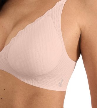 sloggi B&uuml;gelloser BH SLOGGI ZERO Feel Bliss THE UP P Bra, Damen, Gr. XL, N-Gr, puff pink, Spitze, Obermaterial: 76% Polyamid, 24% Elasthan, BHs B&uuml;gelloser BH