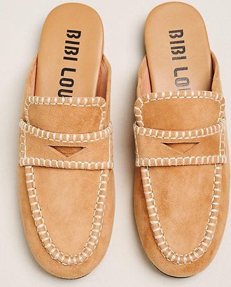 Bibi Lou Nela Suede Slip-On Loafers