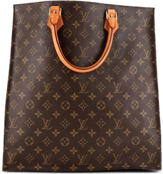 Louis Vuitton Vintage Sac Plat Bag Monogram Canvas tote bag - Bruin