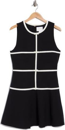 Lilly Pulitzer Clancie Sleeveless Drop Waist Dress in Noir at Nordstrom Rack, Size 14