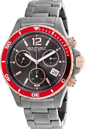 Oceanaut Baltica Special Edition Chronograph Quartz Black Dial Mens Watch OC0530