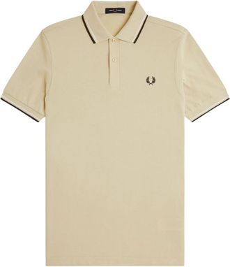 Fred Perry M3600 Polo - Heren - Polos - Beige - M - Katoen - Tops