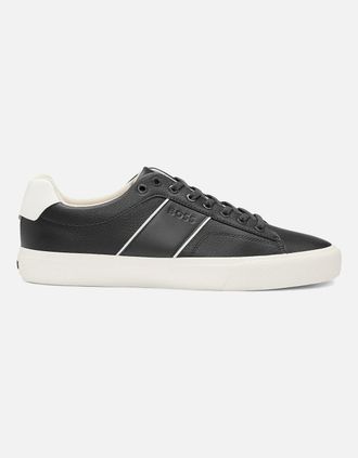 HUGO BOSS Mens Boss Aiden Tenn grltp Trainers - Black - Size: 11