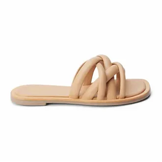 Matisse Footwear Womens Roy Slide Sandal In Nude